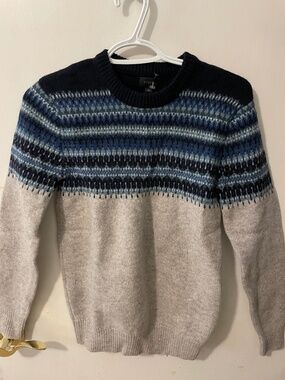 J crew 100% wool sweater